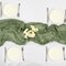 4 Pack Sage Green Cheesecloth Table Runner, 10ft Boho Gauze Tables Runners(Sage Green)120"L x 20"W